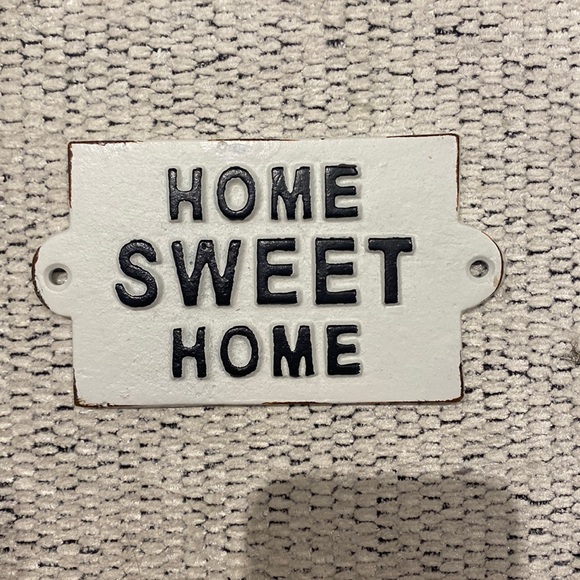 Home Sweet Home Metal Sign - Picture 1 of 4